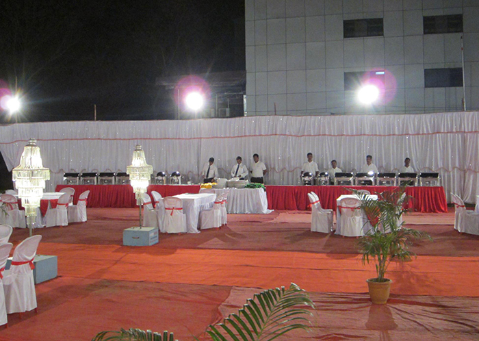 Open Space wedding reception Motel Visava